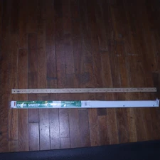 Thermwell Products 1-5/8 In. x 36 In.  Aluminum & Vinyl Door Bottom - White