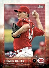 2015 Topps Opening Day #1 Homer Bailey
