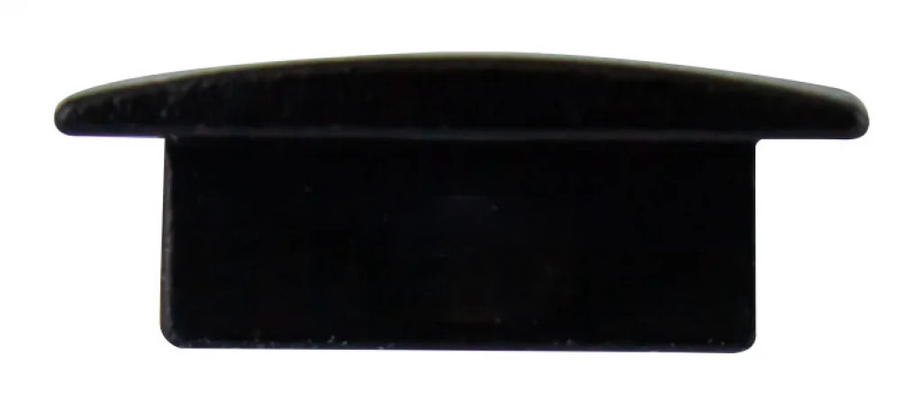 LED Tape Black End Cap Without Cable Entry For 10mm x 7.9mm Profiles Integral