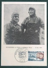 Carte Maximum 1er Jour 1967 Timbre Traversée Aérienne Nungesser N°1523 Obl Paris
