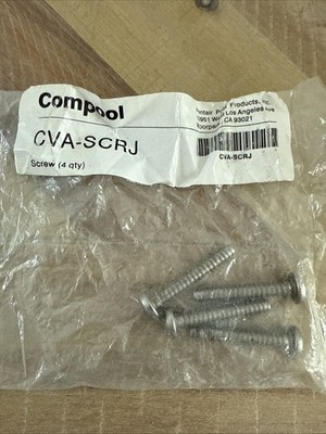 Lot of 4 Pentair 263045 4 Screw kit for Pentair Compool CVA-24 CVA-24T Actuator