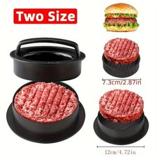 Non Stick 3 IN 1 Stuffed Burger Press Hamburger Patty Molds Maker Sliders BBQ US