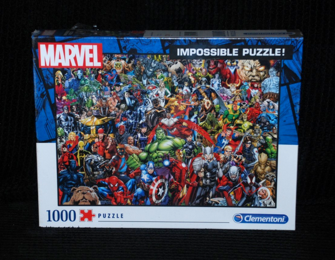 Clementoni 1000 Piece Marvel Impossible Jigsaw Puzzle Sealed