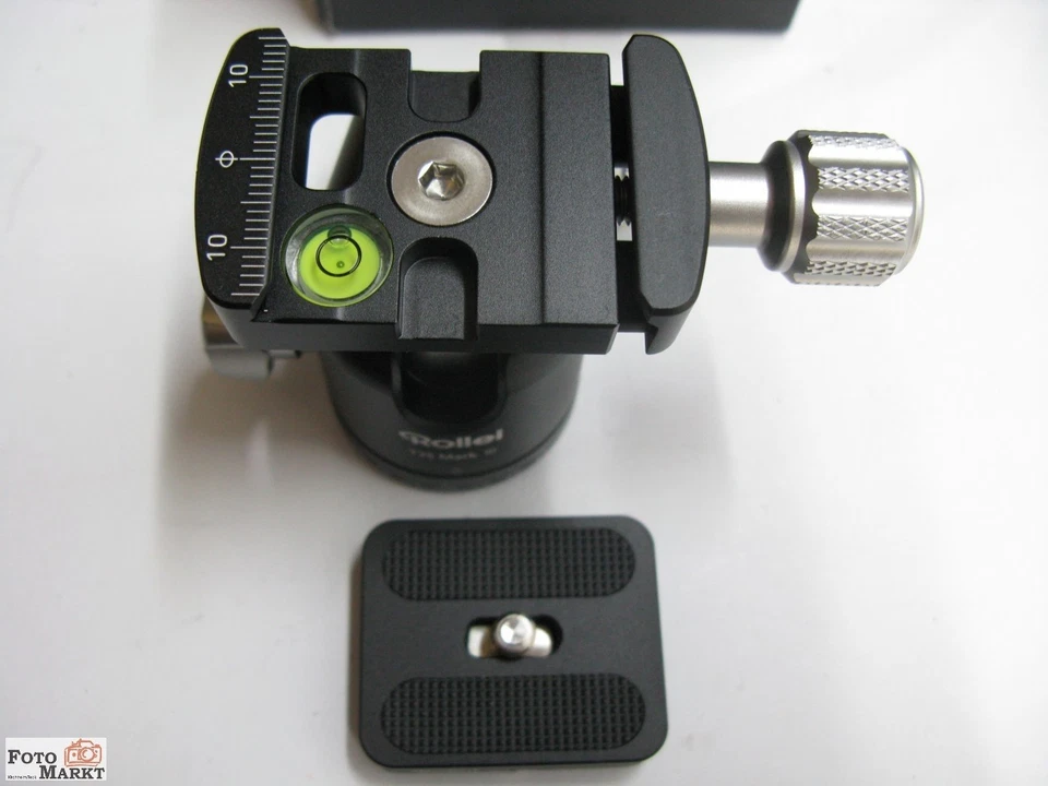 Rollei Kugelkopf T2S Mark III - Rock Solid - Arca-Swiss kompatibel, Wasserwaage - Bild 4 von 4