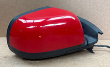 Nissan Leaf Wing Mirror Driver Side Wing Mirror Unit Red 2017 Reg DAMAGED