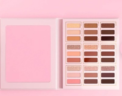 P.Louise Behind The Veil Eye & Face Palette Neutral Shimmer Glitter Matt