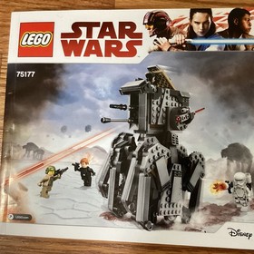 Lego Star Wars 75177 First Order Heavy Scout Walker 99.5% Complete w/Minifigures