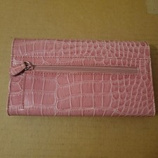 Pink Leather Animal Liz Claiborne Wallet Women Girls