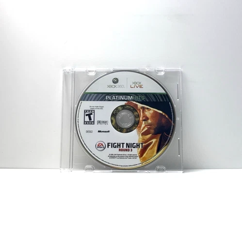 Fight Night Round 3 Microsoft Xbox 360 Game Disc Only Refurbished & Tested