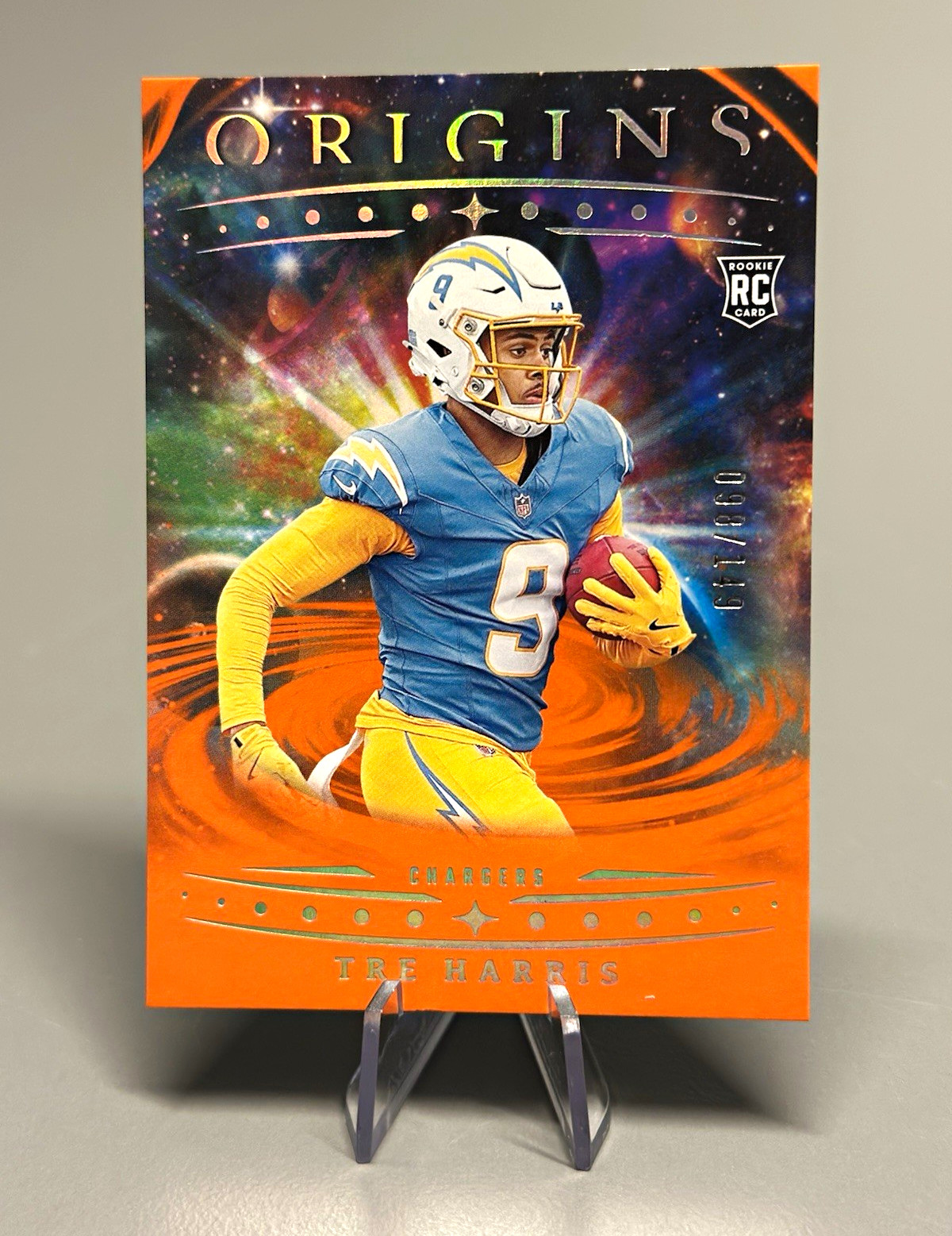 2025 Panini Origins Tre Harris Los Angeles Chargers #125 Rookie /860