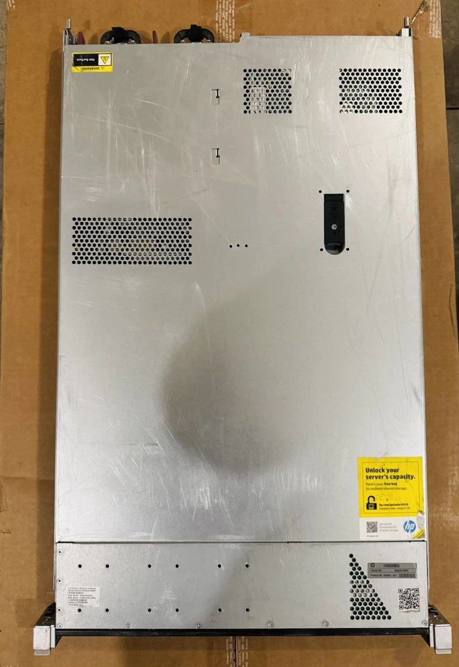 HPE Proliant DL360p Gen8, 2x E5-2697 v2, 2.7GHz, 128GB RAM, 2x300GB HDD, P440R Foto 2 de 3