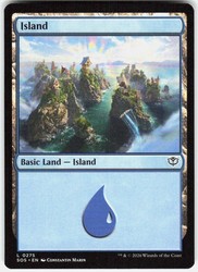 Island (0275) - Basic Land - Secrets of Strixhaven