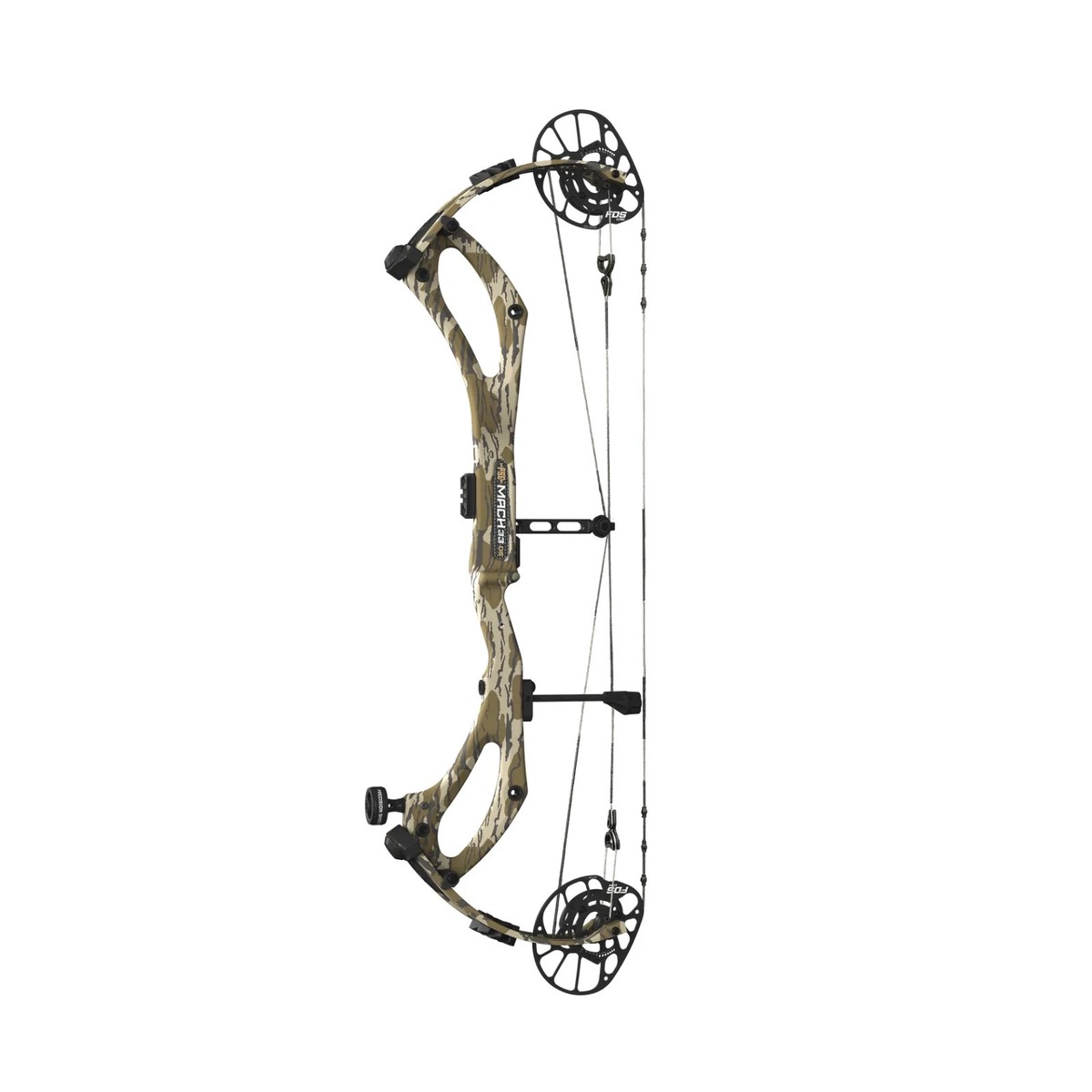 E-bow PLUS美品 NEW 2026 PSE Mach 33 FDS 70# LH BOTTOMLAND Camo Carbon Bow LEFT