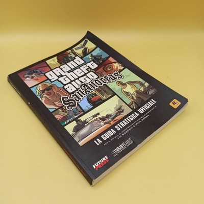OFFIZIELLER STRATEGISCHER LEITFADEN GTA San Andreas PS2 Italienisch 2004 Rockstar Games