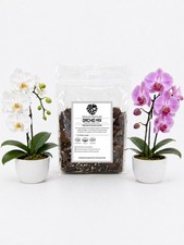 1-50L Premium Orchid Compost Mix – Bark Soil Blend for Repotting Orchids