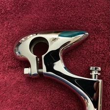 Prewar 1936 1937 Fleetwood Streamline Wald Tomahawk bicycle neck Chrome Perfect