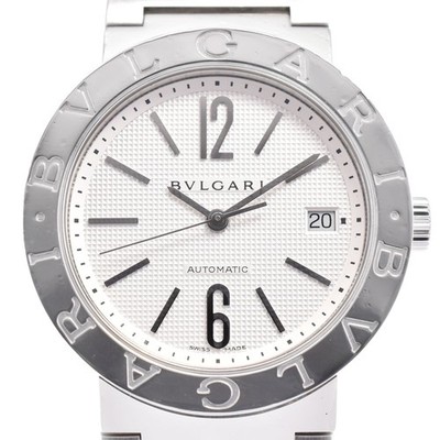with paper BVLGARI Bvlgari Bvlgari BB38SS AUTO Automatic Men's Watch R#146145
