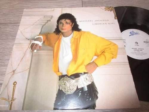 Michael Jackson – Liberian Girl Epic Records 654947 8 UK 12inch Vinyl Single