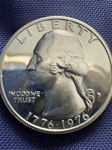 1776-1976 S 90% SILVER PROOF LIKE WASHINGTON QUARTER