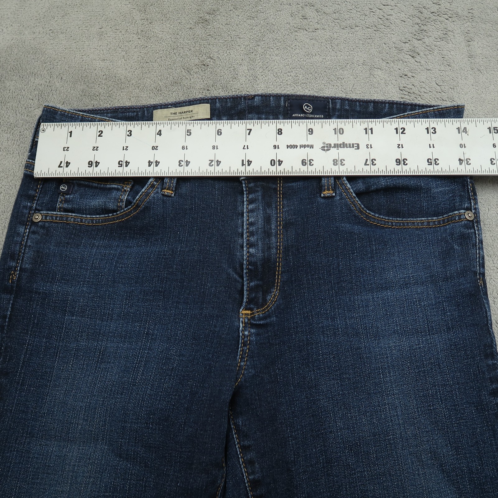 Adriano Goldschmied AG Women's Size 27R Low-Rise the Harper Straight 31" Inseam thumbnail 17