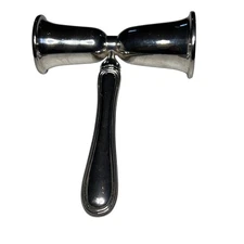 Wallace Silversmiths Silver Plated Cocktail Jigger Barware Bartender Tool Gift
