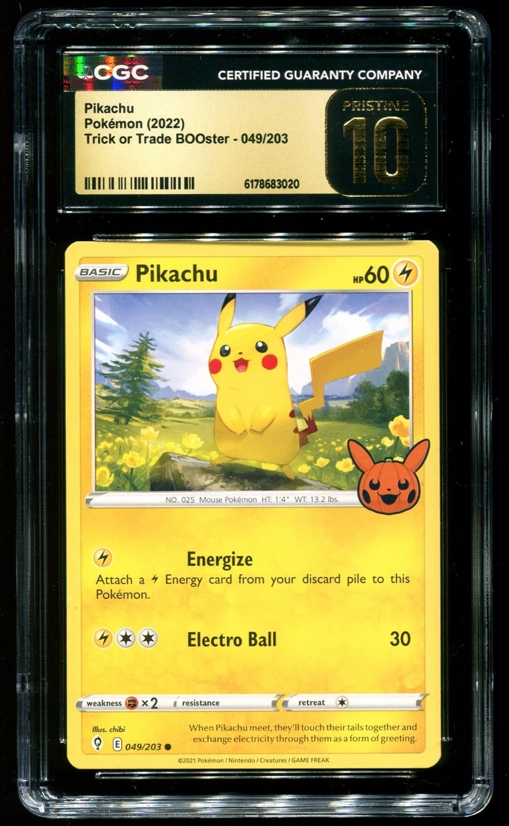 Pikachu 049/203 Trick or Trade Booster Bundle for sale | eBay