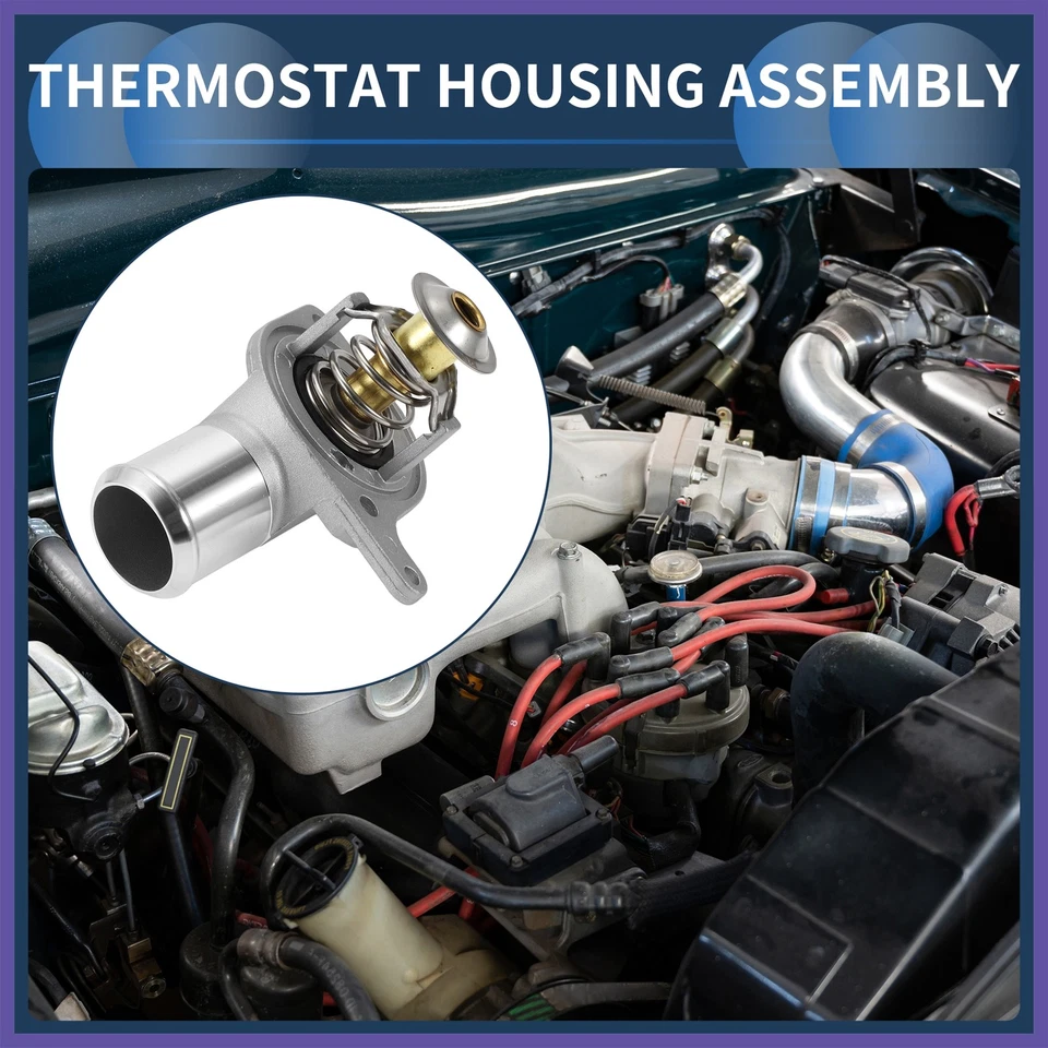 Carcasa termostato refrigerante motor para Chevrolet Silverado 1500 2500 99-03 Foto 2 de 4