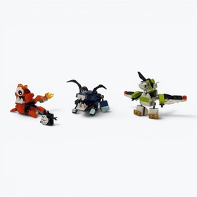 Lego Mixels Series 4 Lot 41528 41531 41535 Complete w Manuals 2015 Pre-owned