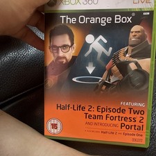 Microsoft Xbox 360 the Orange Box Complete Game with Manual PAL