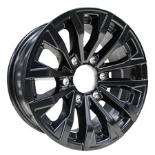 Ecustomrim Aluminum Trailer Wheel 16x6 16 Inch Edge 6 Lug On 5.5 Inch Center Rim