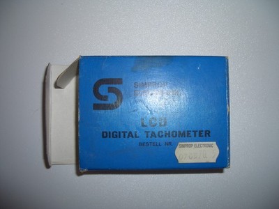 Simprop Drehzahlmesser - Retro Sammler Vintage