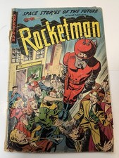 Rocketman #1 (1952) Ajax/Farrell Comics Golden Age Sci Fi