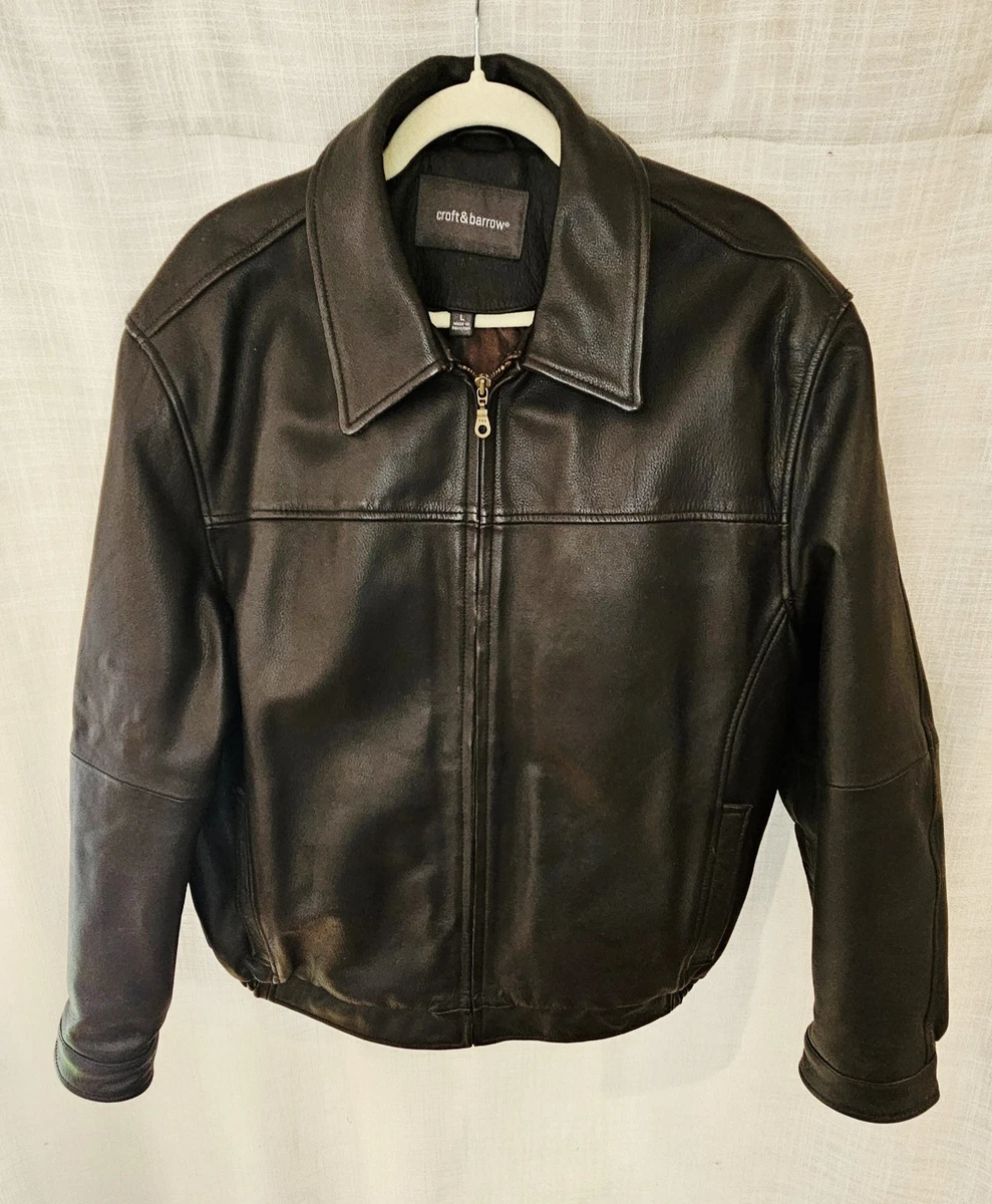 Croft & Barrow Leather Jacket products for sale | eBay