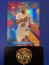 2025-26 Finest #54 Darius Garland Sky Blue Refractor #/350