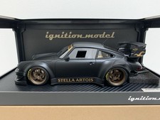 Ignition Model RWB 930 Matte Black 1/18 Porsche IG3695 RAUH-Welt Rear Bumperless