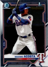 2021 Bowman #BCP-7 Maximo Acosta Chrome Prospects