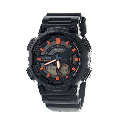 [Casio] Rare Reimported Model Casio Watch Men's Quartz AEQ-110W-1A2 Black Black