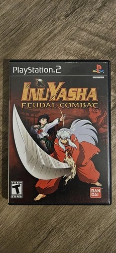 InuYasha: Feudal Combat Sony PlayStation 2, 2005, Tested Working