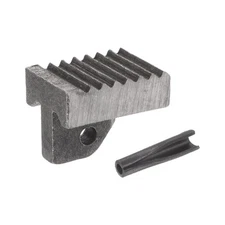 Pipe Wrench Heel Jaw with Pin Assembly 10" Wrench Replacement High Carbon Steel