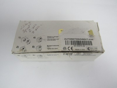 AUTOMATION DIRECT GCX3370-22 3-POSITION SELECTOR SWITCH