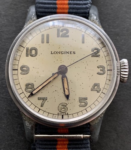 40's Longines WWII British Air Ministry 