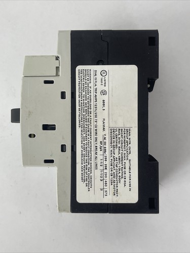 SIEMENS 3RV1011-1FA15 MOTOR PROTECTION CLASS 10 600VAC 5HP 65A TRIP 3.5-5A - 第 5/6 張圖片