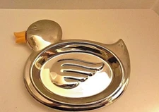 REED & BARTON SOMETHING DUCKI STAINLESS STEEL DUCK BOWL MULTIPURPOSE DISH BOWL