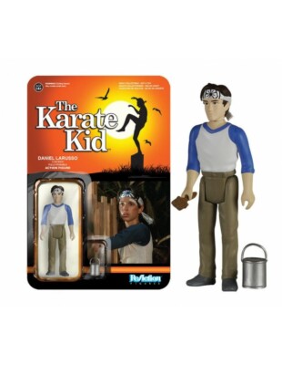 FUNKO REACTION THE KARATE KID DANIEL LARUSSO VINTAGE RETRO FIGURE