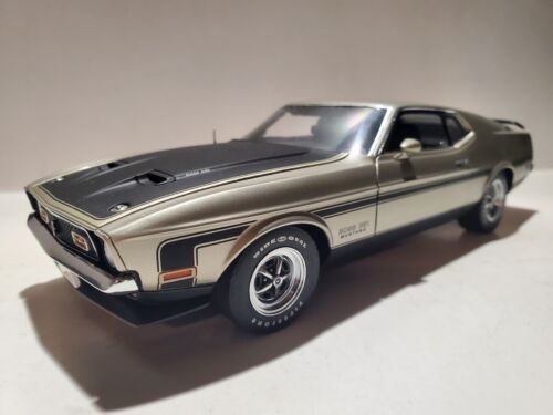 Danbury Mint 1971 Ford Mustang Boss 351 1:24 Diecast Model Car Pewter - Picture 2 of 13