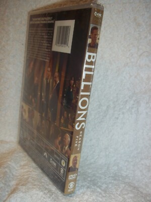 Billions Season 5 (4-Disc) (DVD, 2021) NEW Paul Giamatti