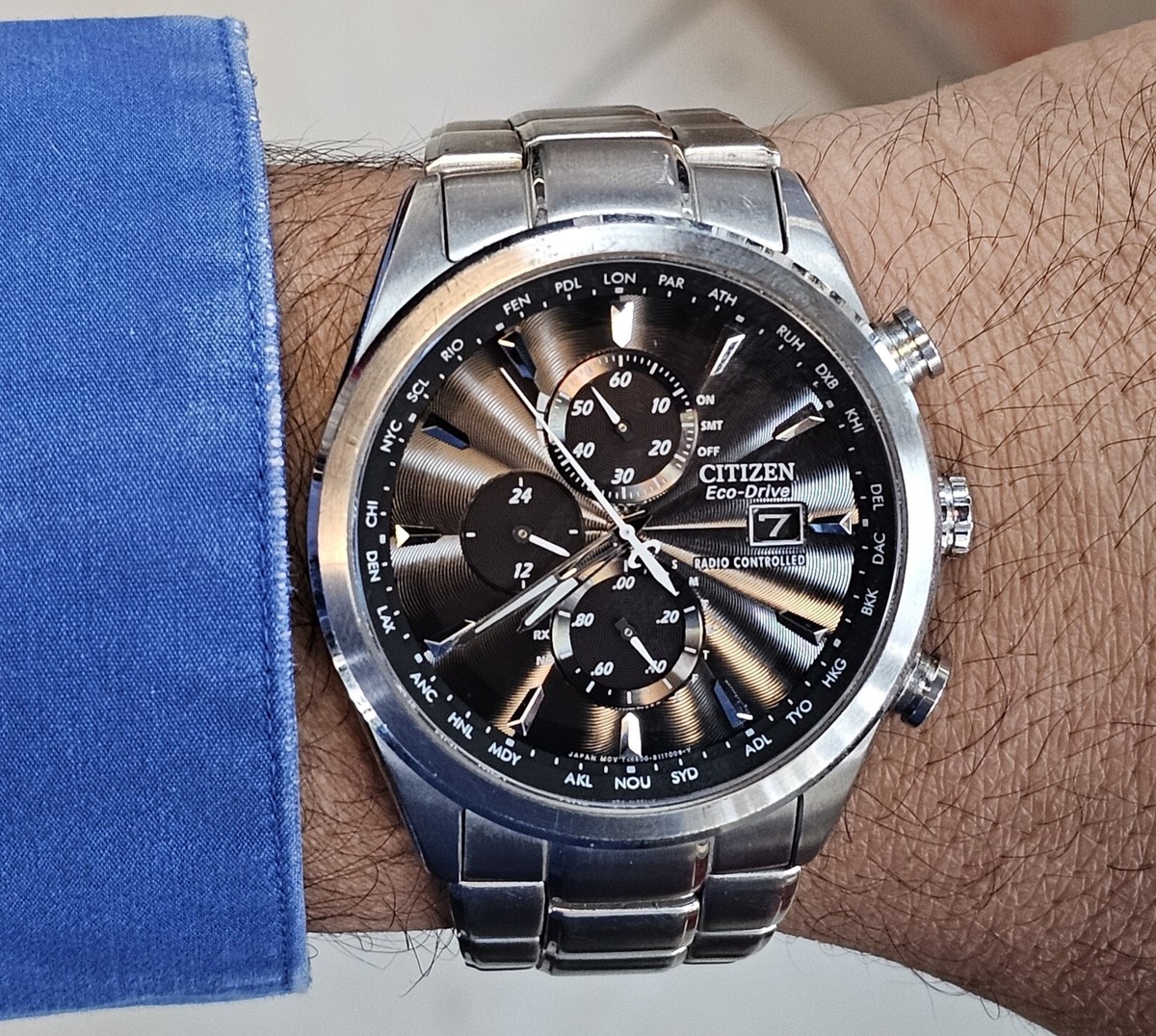 Citizen Eco Drive Radio Controlled Solar Watch GN-4W-S-12G Citizen Eco Drive Radio Controlled Solar Watch GN-4W-S-12G