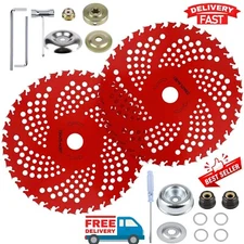 9"x 36 Teeth Carbide Tipped Blade kit for Brush Cutter Trimmer Weed Eater 2 Pack