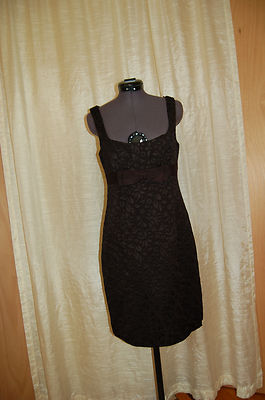 Robe Sans Manches Nanette Lepore Taille 8 - Taille Haute - Doublée - Gris Foncé