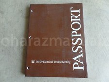 1998 1999 HONDA PASSPORT Electrical Troubleshooting Service Repair Manual OEM